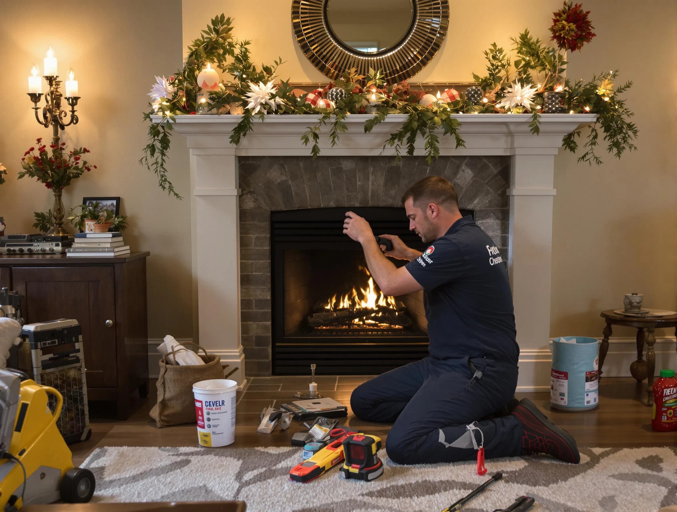 Carnot-Moon Chimney Sweep offering fireplace maintenance services in Carnot-Moon, PA