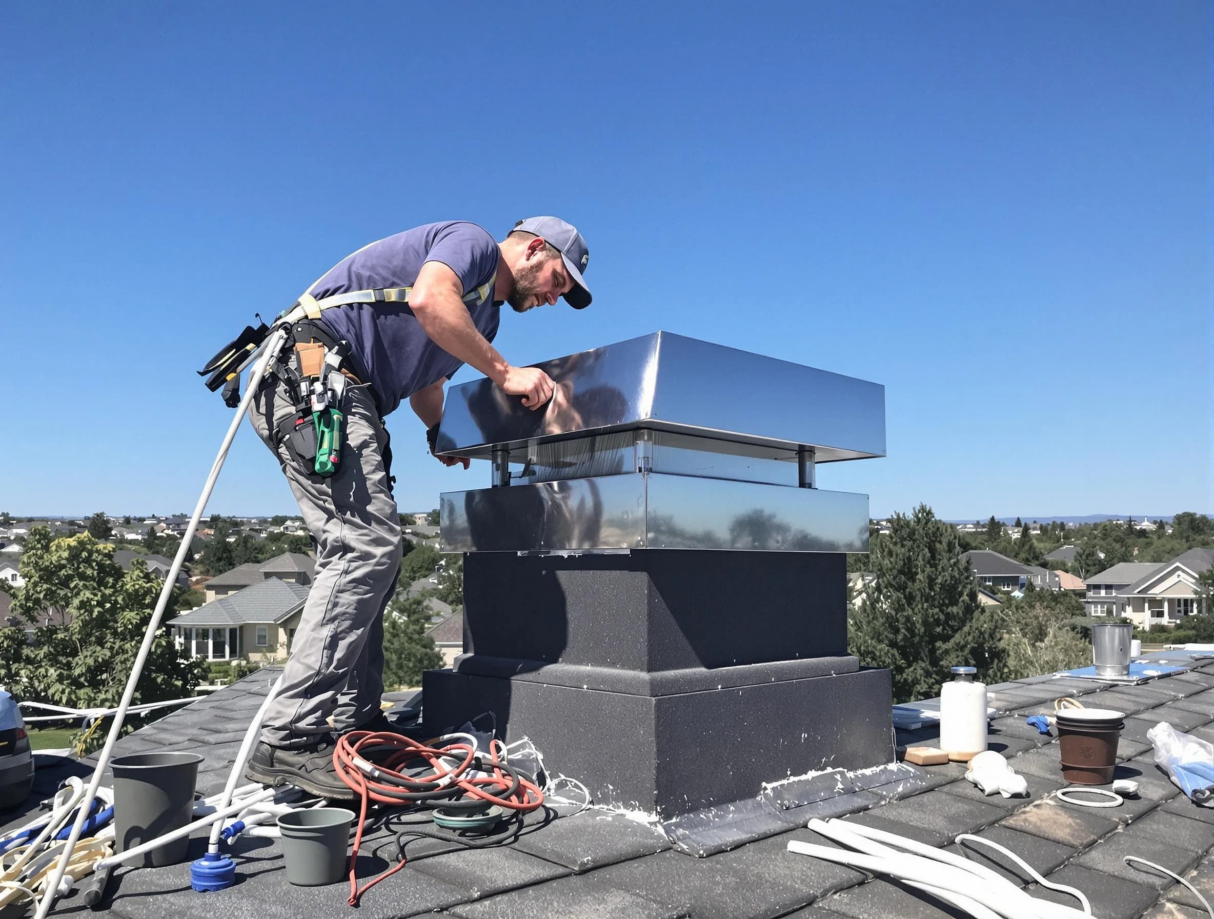 Chimney Cap Services service in Carnot-Moon, PA