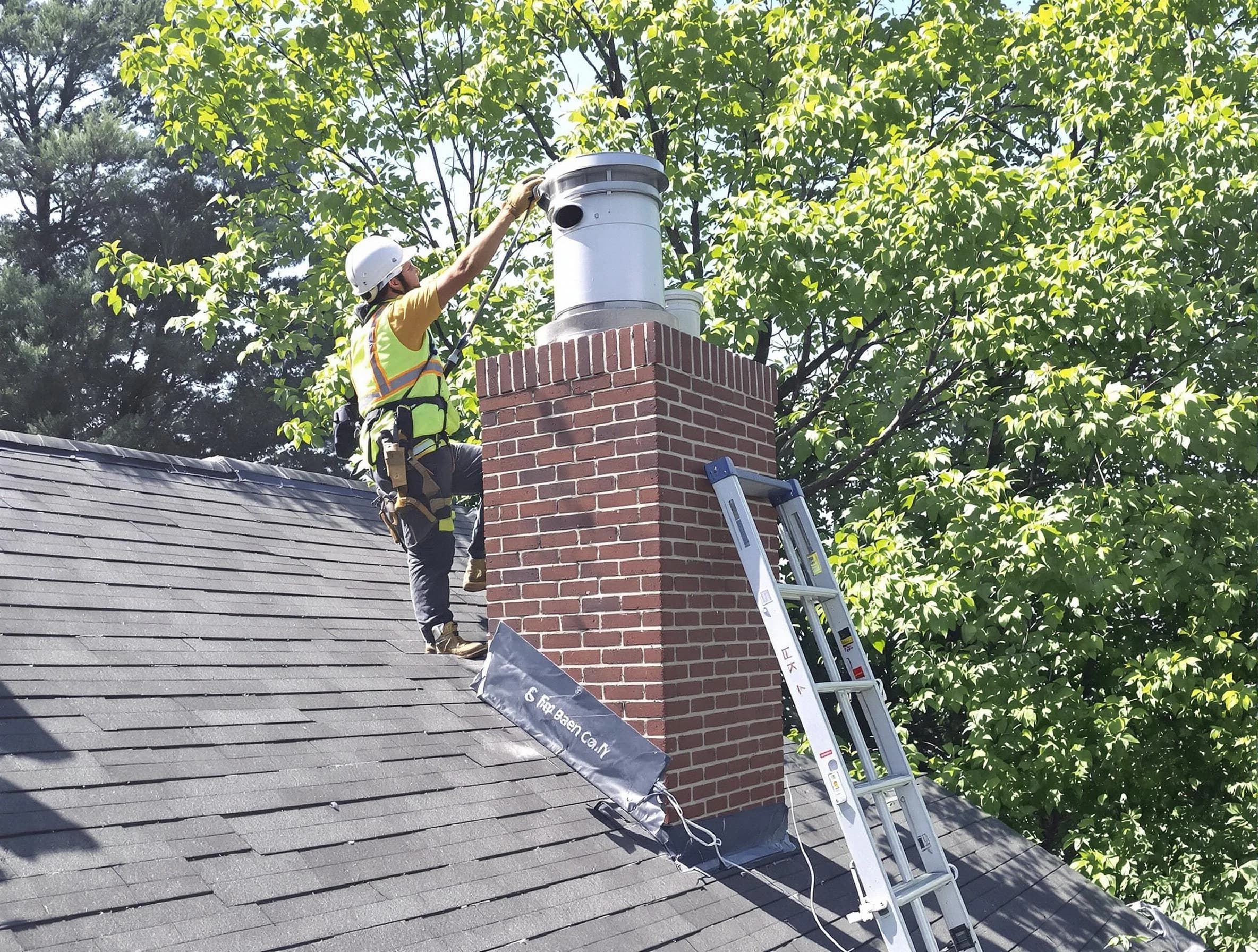 Chimney liner inspection by Carnot-Moon Chimney Sweep in Carnot-Moon, PA