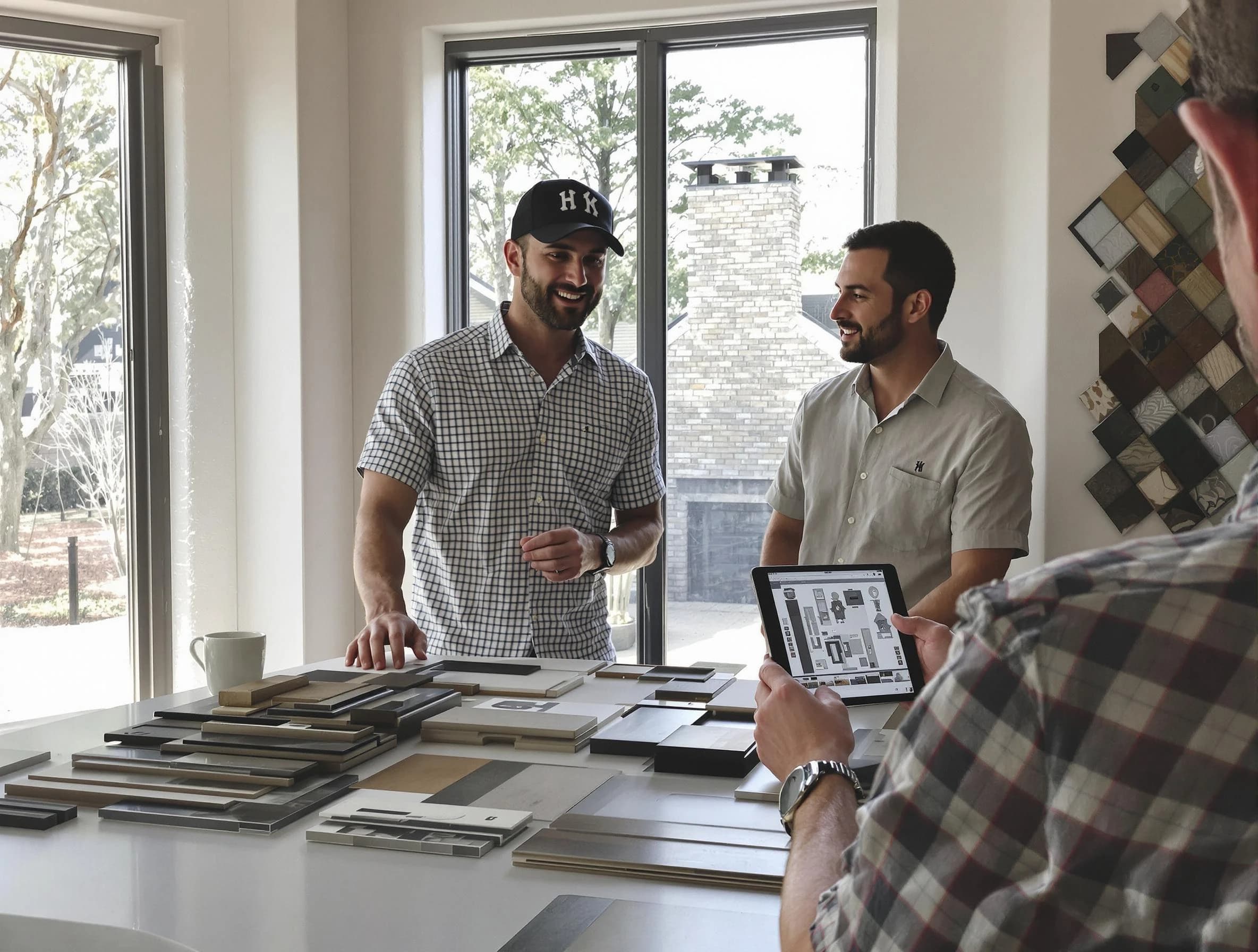 Carnot-Moon Chimney Sweep remodeling a chimney and fireplace in Carnot-Moon, PA