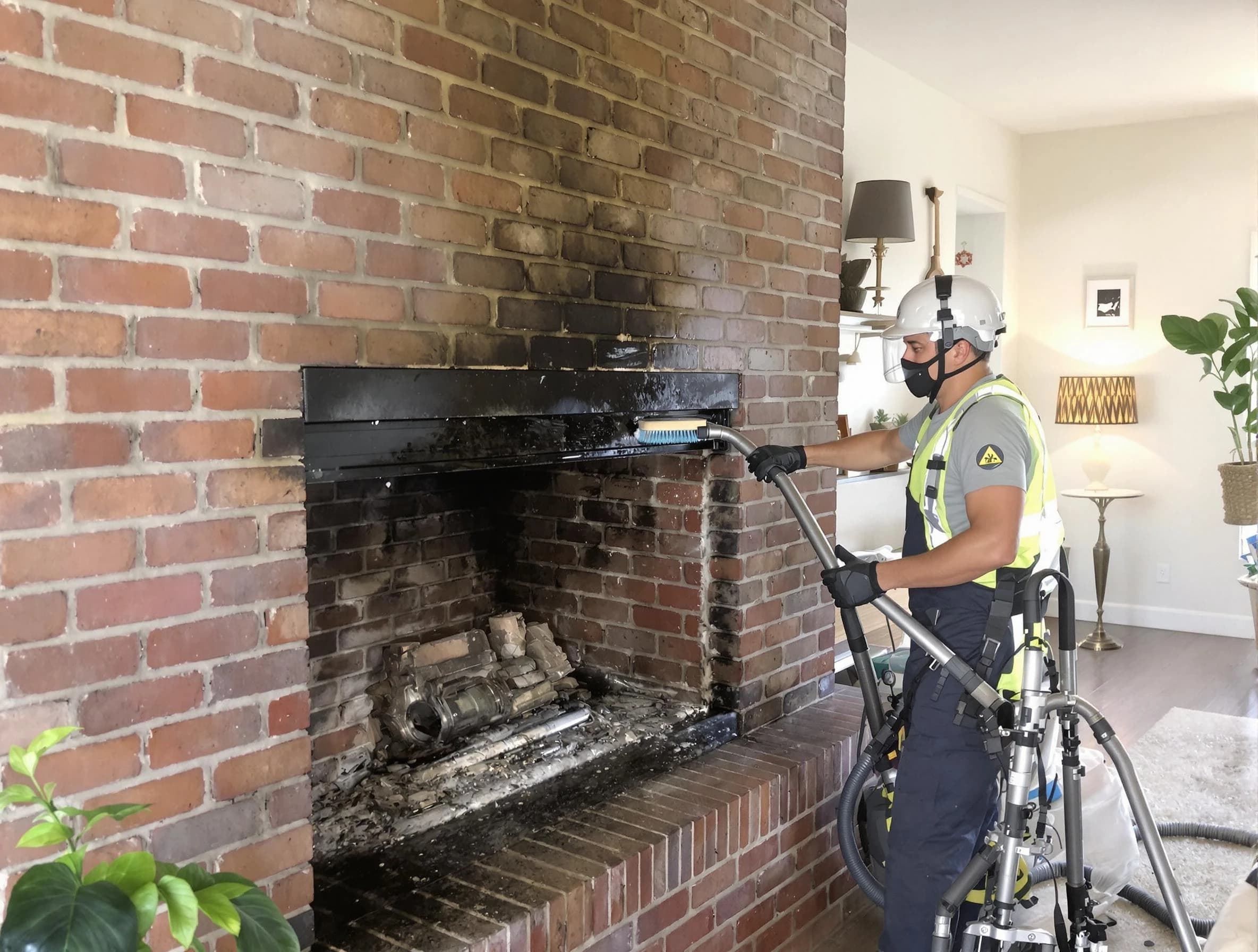 Carnot-Moon Chimney Sweep providing fireplace cleaning services in Carnot-Moon, PA