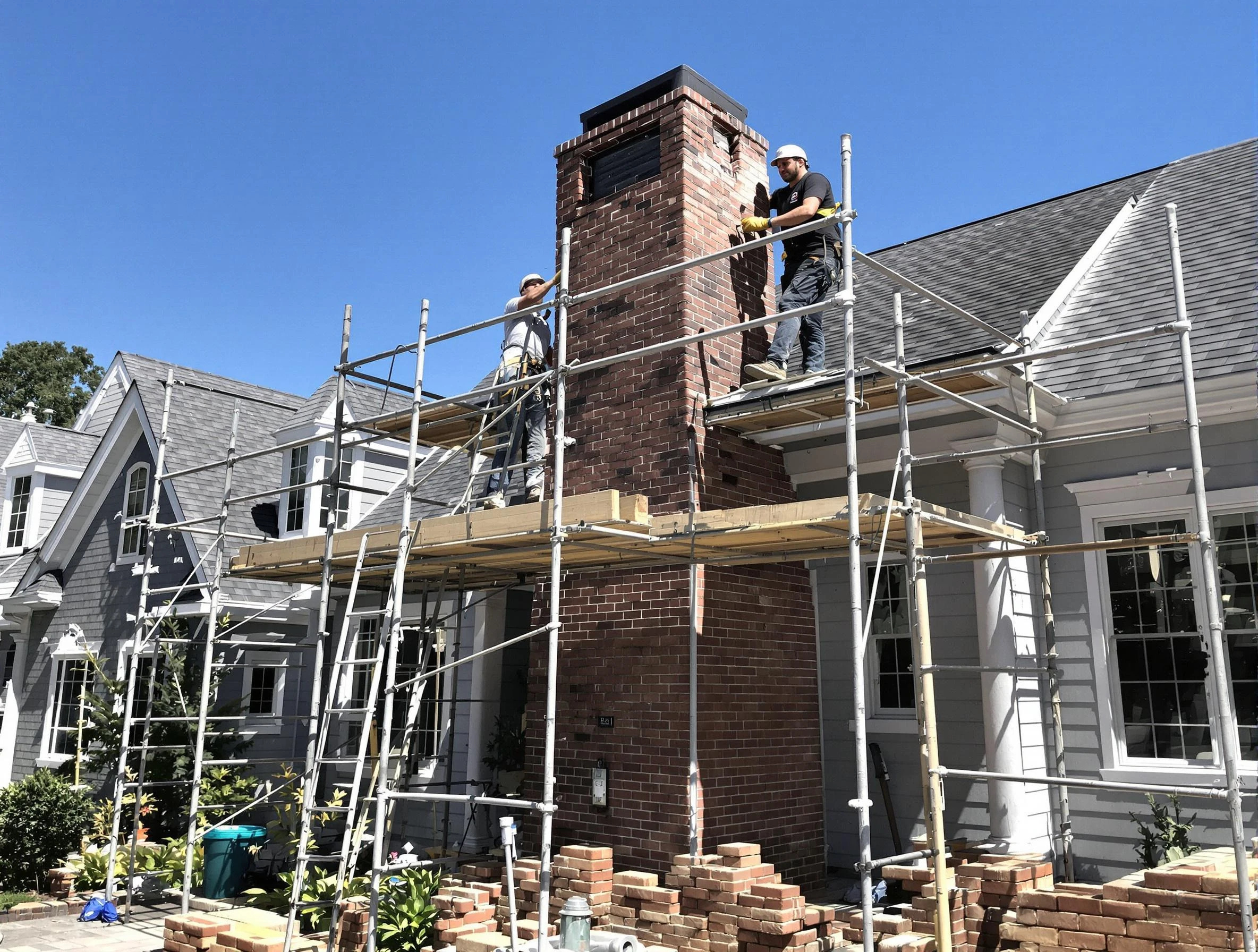Chimney Rebuilding in Carnot-Moon