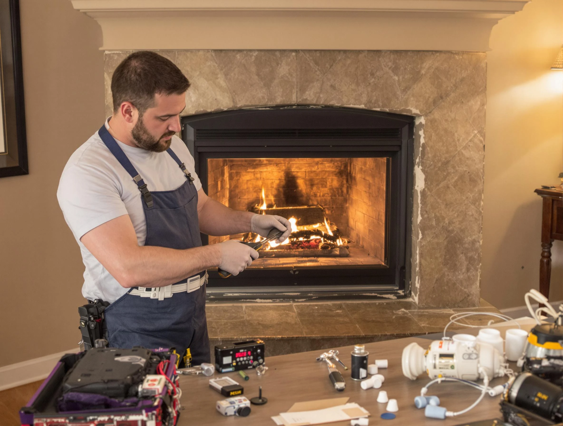 Fireplace Repair in Carnot-Moon