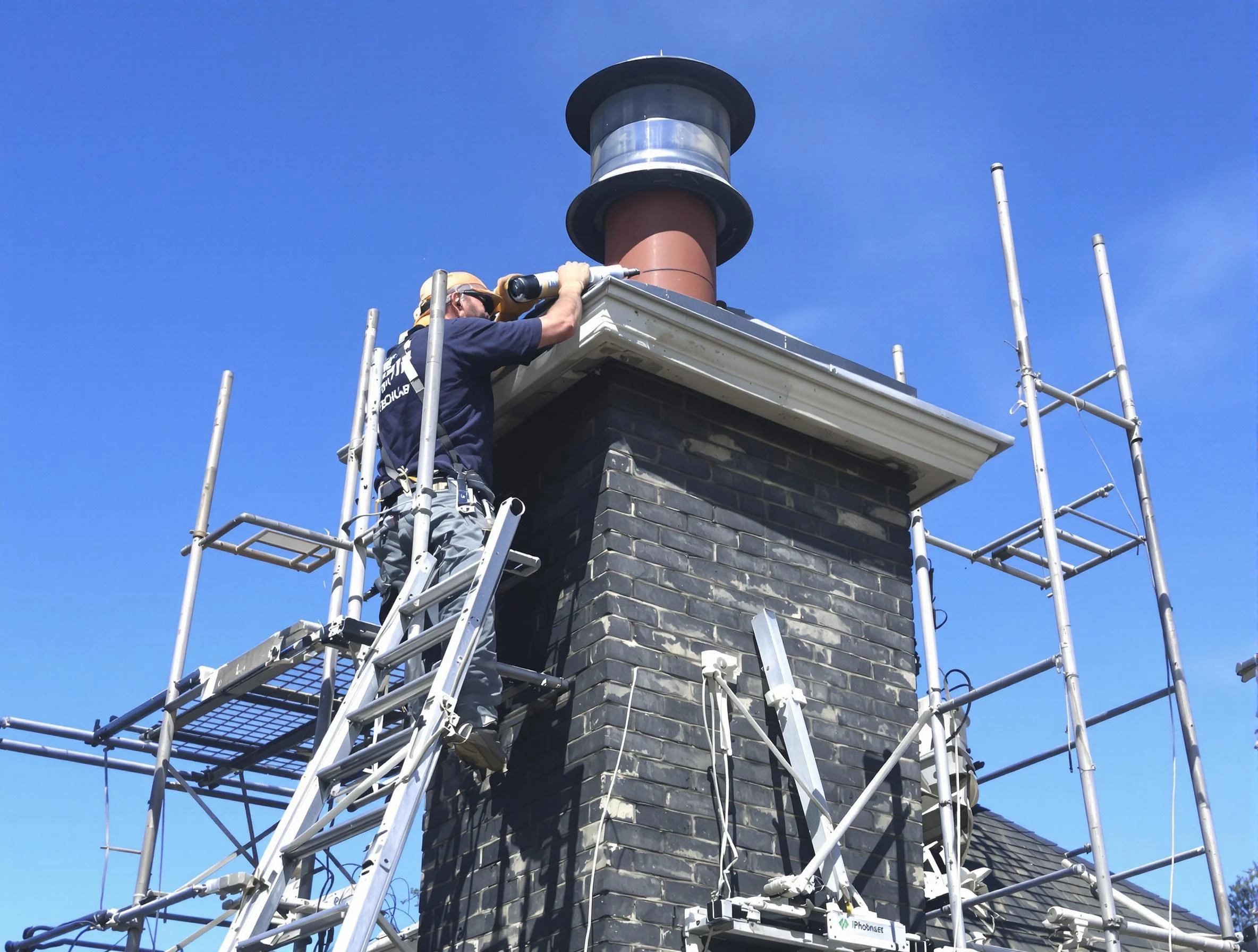 Sturdy chimney crown finished by Carnot-Moon Chimney Sweep in Carnot-Moon, PA