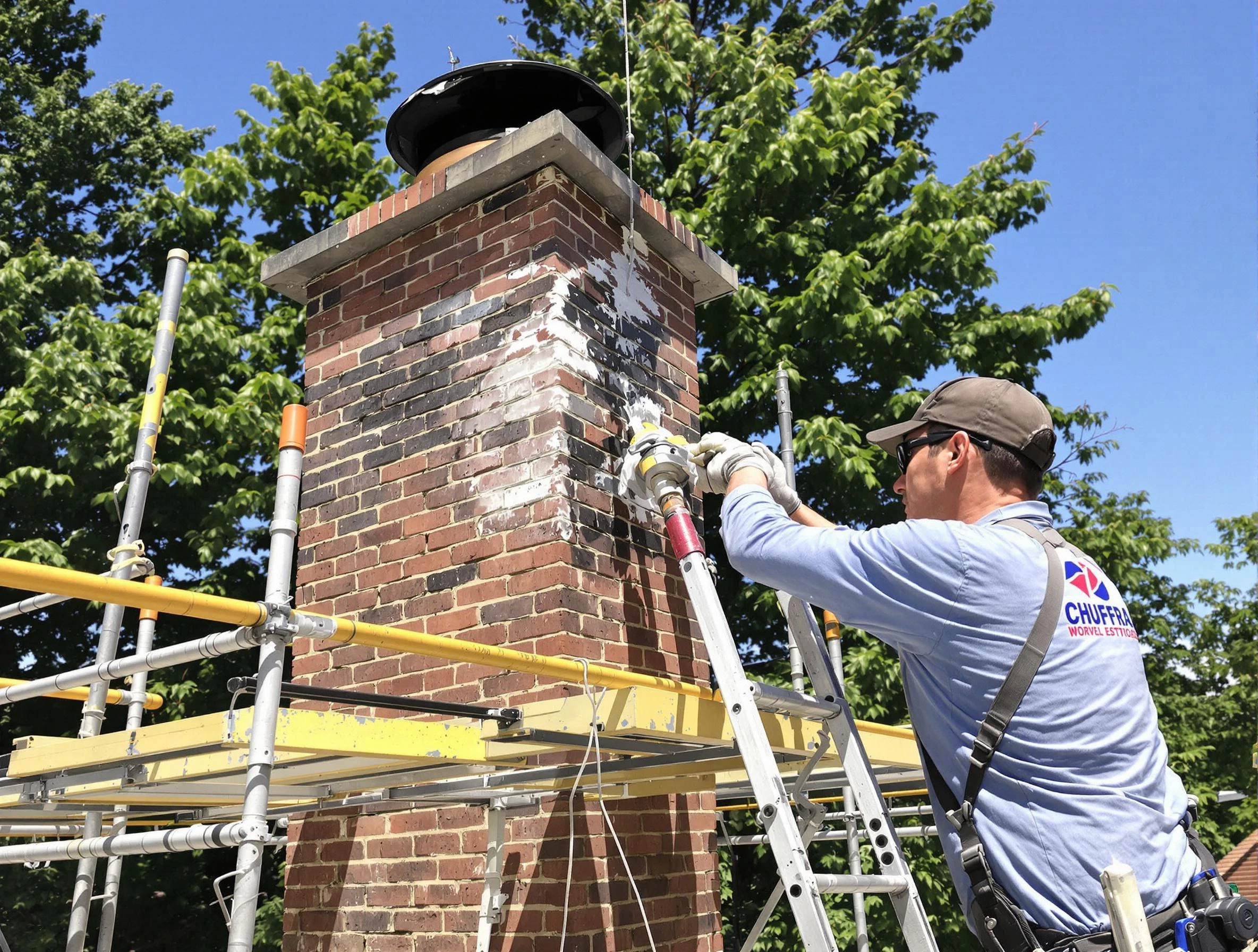 Structural chimney repair by Carnot-Moon Chimney Sweep in Carnot-Moon, PA