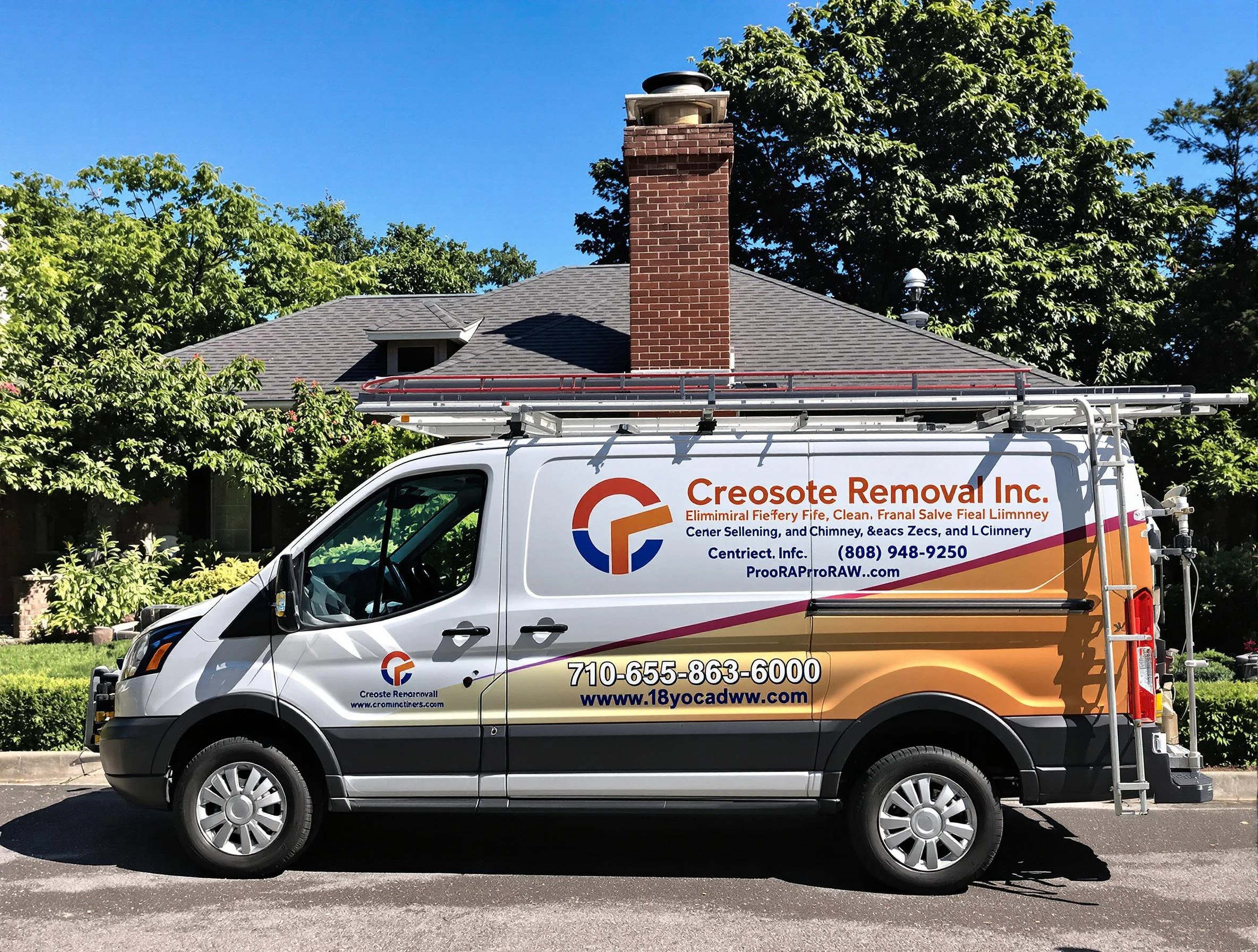 Carnot-Moon Chimney Sweep technician removing creosote safely in Carnot-Moon, PA